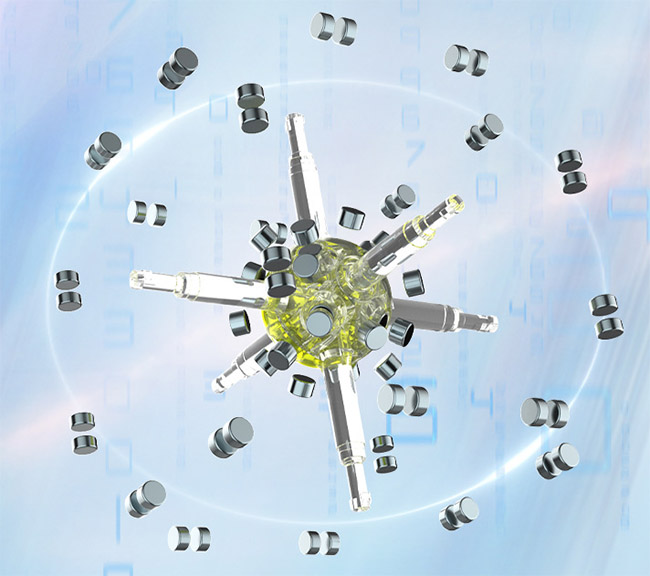 YuXin HuangLong V2 MagLev 3x3x3 Speed Cube Texture VT Version